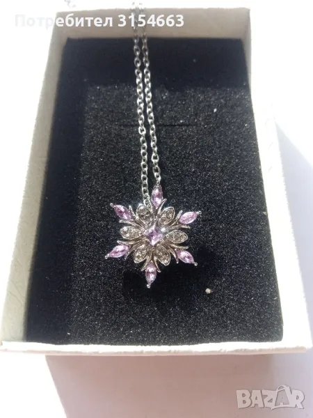 Колие с кристали , снимка 1