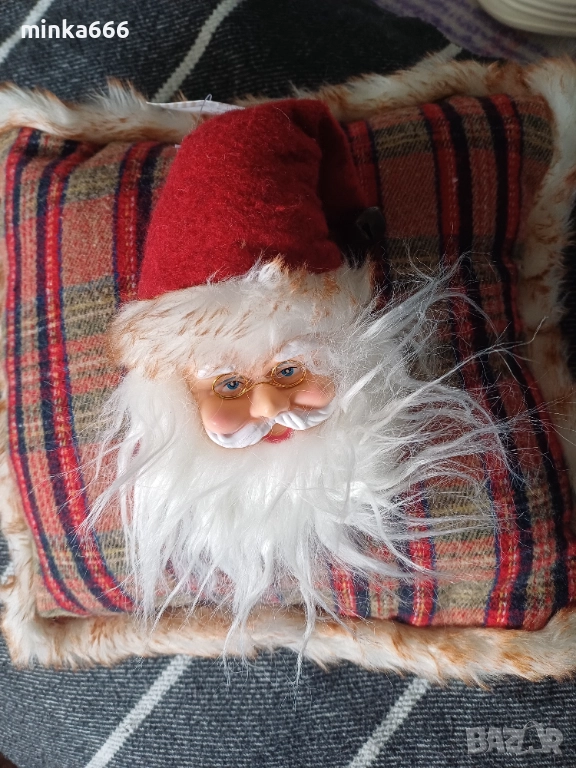Възглавничка с Дядо Коледа., снимка 1