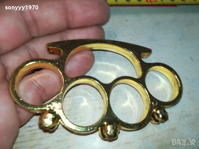 БОКС С ЧЕРЕПИ-ЦВЯТ ЗЛАТО 1106252030, снимка 1