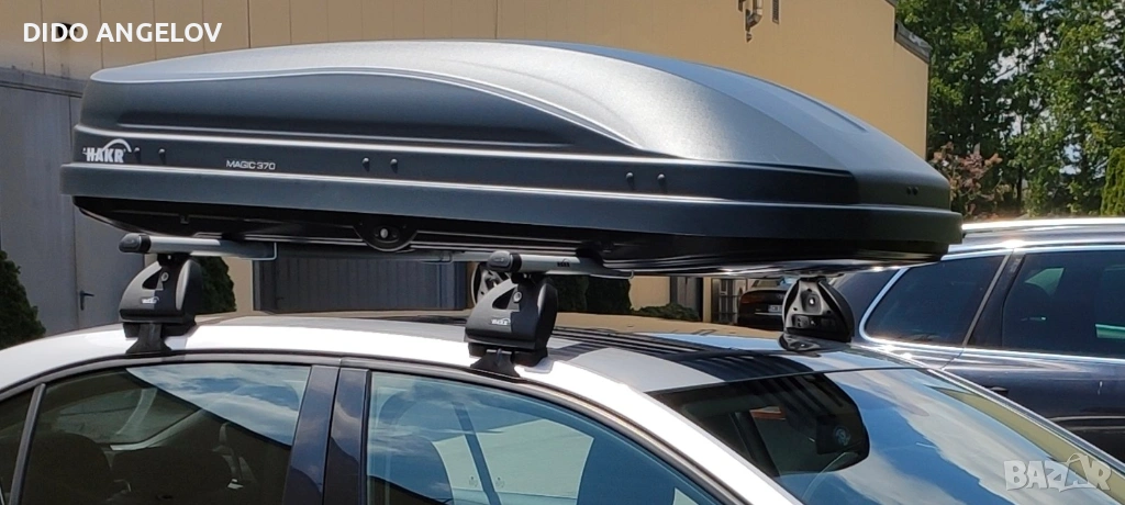 Автобокс Magic Line 370 - сив мат, снимка 1