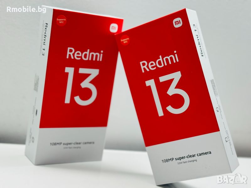 ! НоВо ! Xiaomi Redmi 13 4G 6GB 128GB 3г Гаранция, снимка 1