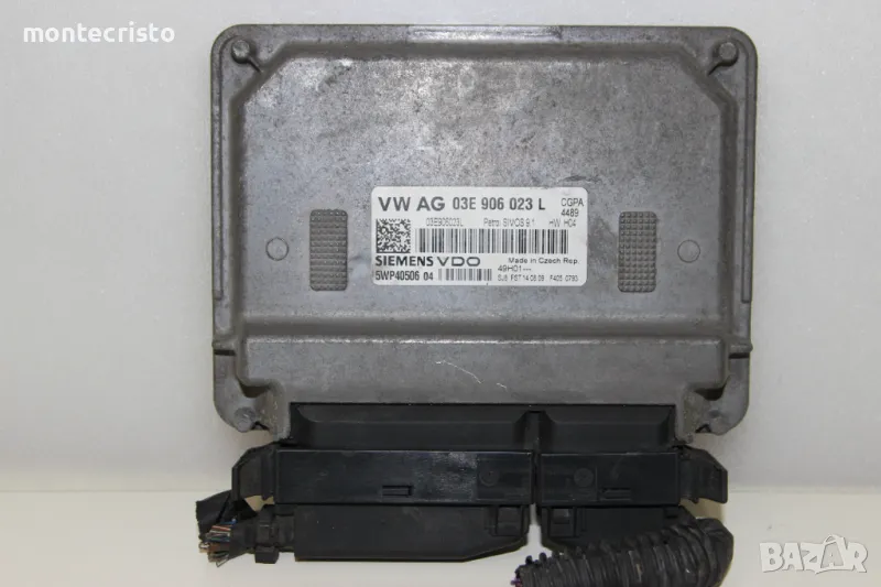 Моторен компютър ECU VW Polo 6R1 (2009-2014г.) 03E906023L / 5WP40506 / 03E 906 023 L, снимка 1