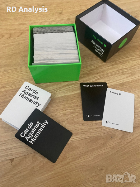 Cards against humanity - тесте 300 карти, снимка 1
