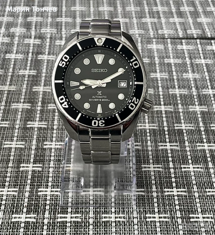 Seiko Prospex Sumo Japan Automatic 200m Black Diver SPB101J1, снимка 1