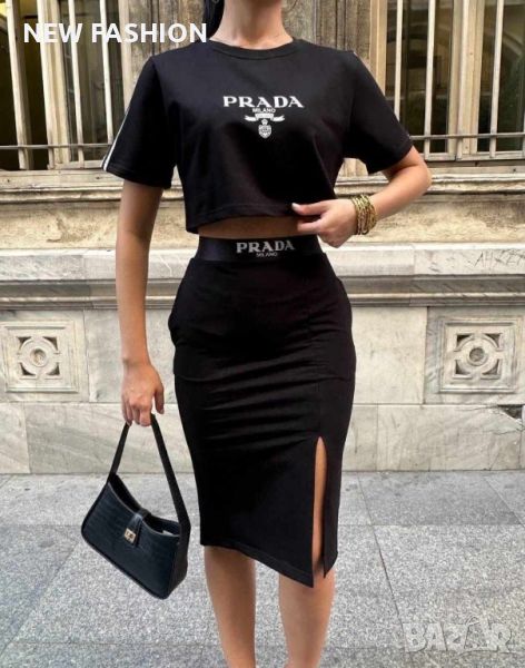 Дамски Памучен Комплект PRADA , снимка 1