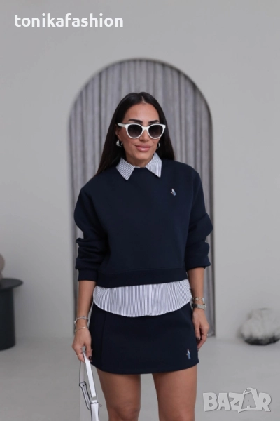 Комплект суитшърт и пола , снимка 1