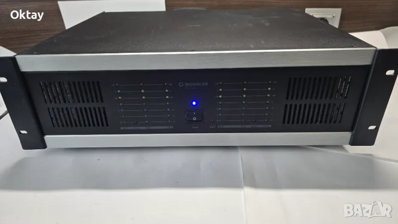 Monacor STA-1506 - 6 канално крайно стъпало, снимка 1