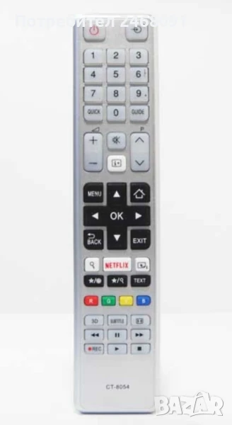 Дистанционно управление за телевизор Toshiba , снимка 1