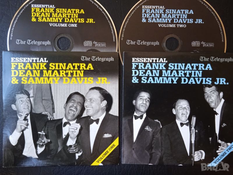 Два оригинални диска с JAZZ Music - Frank Sinatra, Dean Martin & Sammy Davis Jr, снимка 1