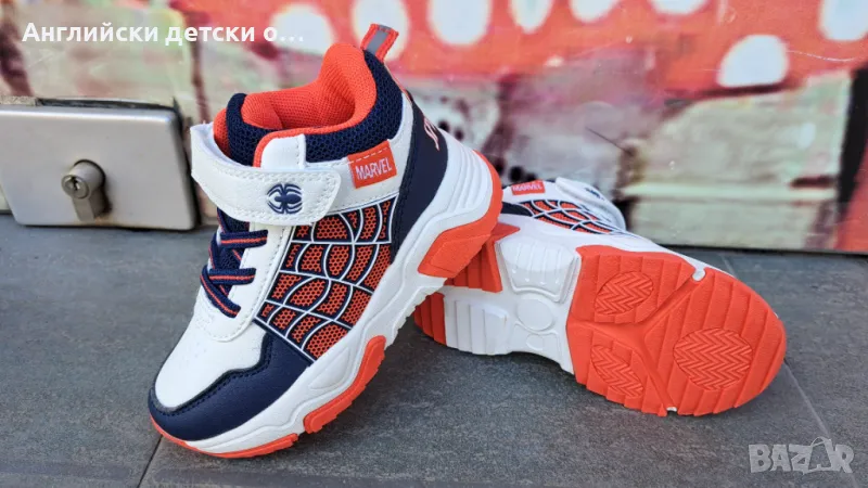 Английски детски кецове George, със Spiderman, снимка 1