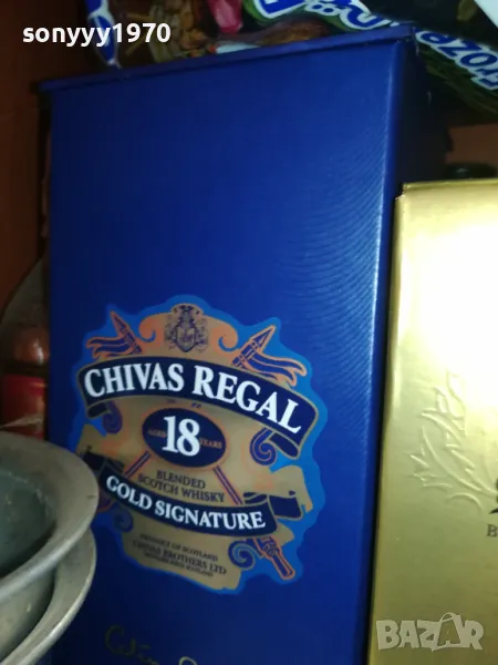 CHIVAS REGAL 18-ПРАЗНА КУТИЯ ЗА КОЛЕКЦИЯ 1401251634, снимка 1