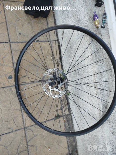 28.29 цола капла за велосипед колело с диск център лоок , снимка 1