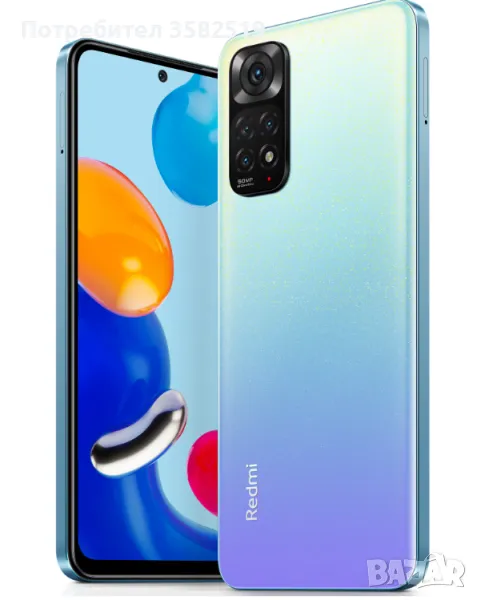 Смартфон Xiaomi Redmi Note 11, 64GB, 4GB RAM, снимка 1