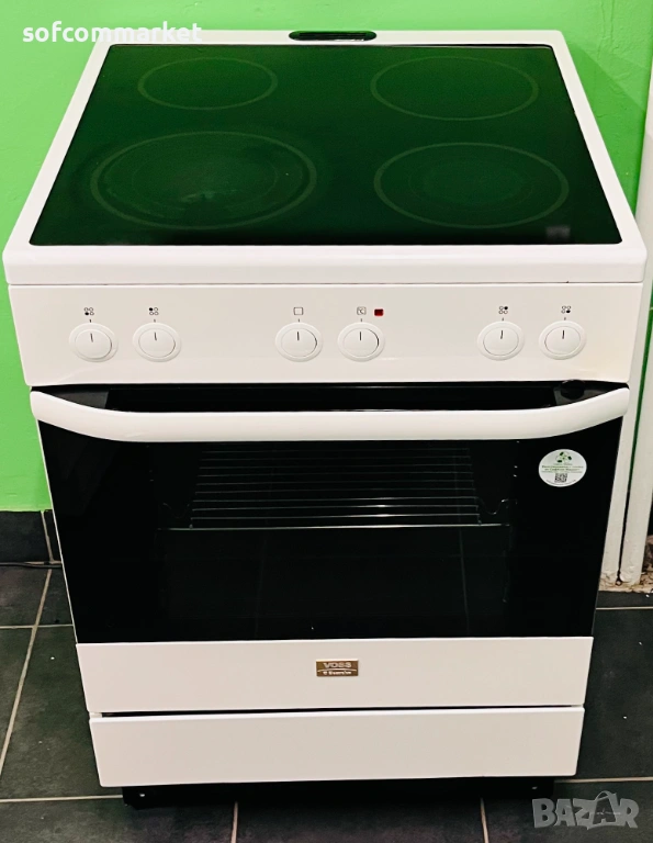 Готварска печка 60 см Voss Electrolux свободностояща с вентилатор, снимка 1