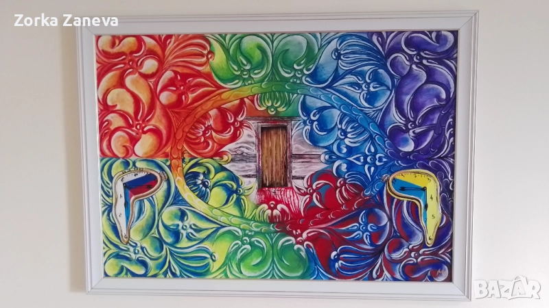 Картина,109см,79см,авторска., снимка 1