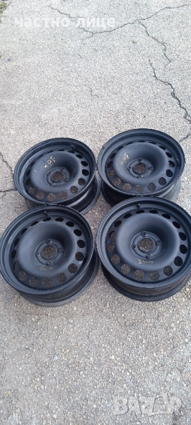 4 броя ламаринени джанти 16 цола,4/108, снимка 1