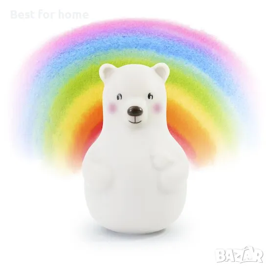 Нощна лампа Pabobo Bear Lumicolor - свети в цвета на докоснатия обект , снимка 1