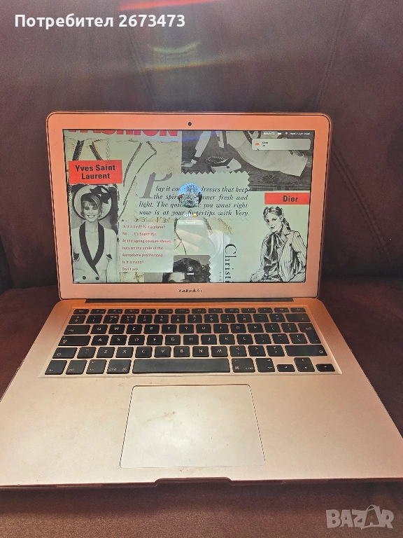 Продавам лаптоп MacBook Air M1, снимка 1