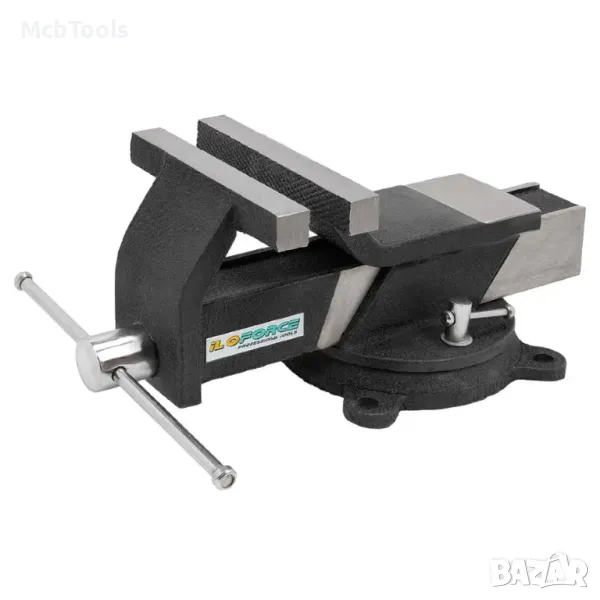 Въртящо стоманено менгеме 4″ 100мм, 6“ 150мм, 8“ 200мм iLOFORCE, снимка 1