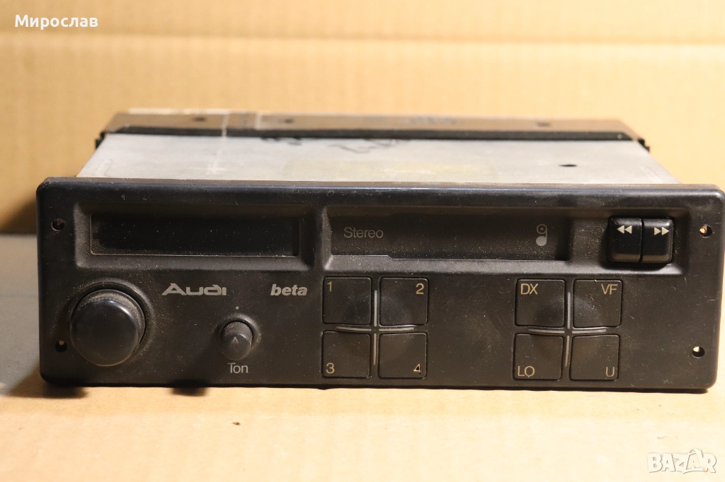 PHILIPS AUDI BETA  АВТО РАДИО КАСЕТОФОН, снимка 1