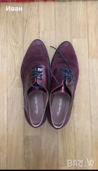 Велурени Дамски Обувки , снимка 1