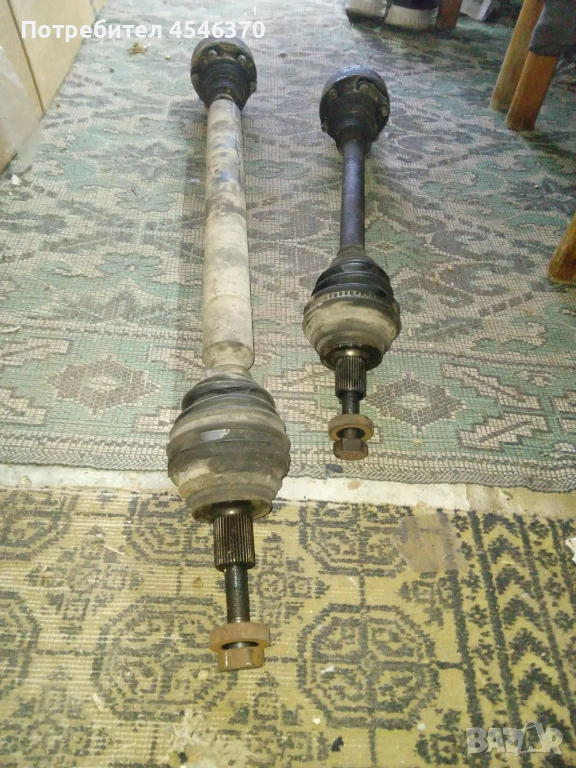 Полуоски с карета дълга 25-евро къса 15-евро за Сеат Толедо 1.6 бензин 102к.с 2005г, снимка 1