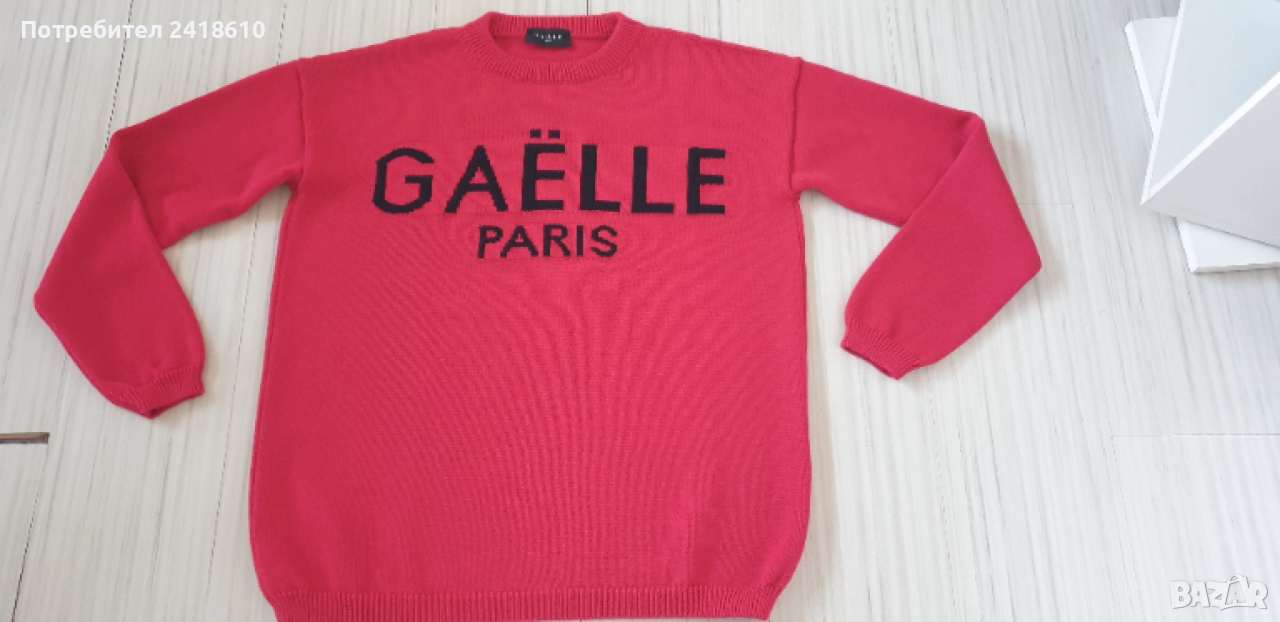 Gaelle Paris Made in Italy Wool Jumper Oversize Mens Size L / XL НОВО! ОРИГИНАЛ! Мъжки Пуловер!, снимка 1