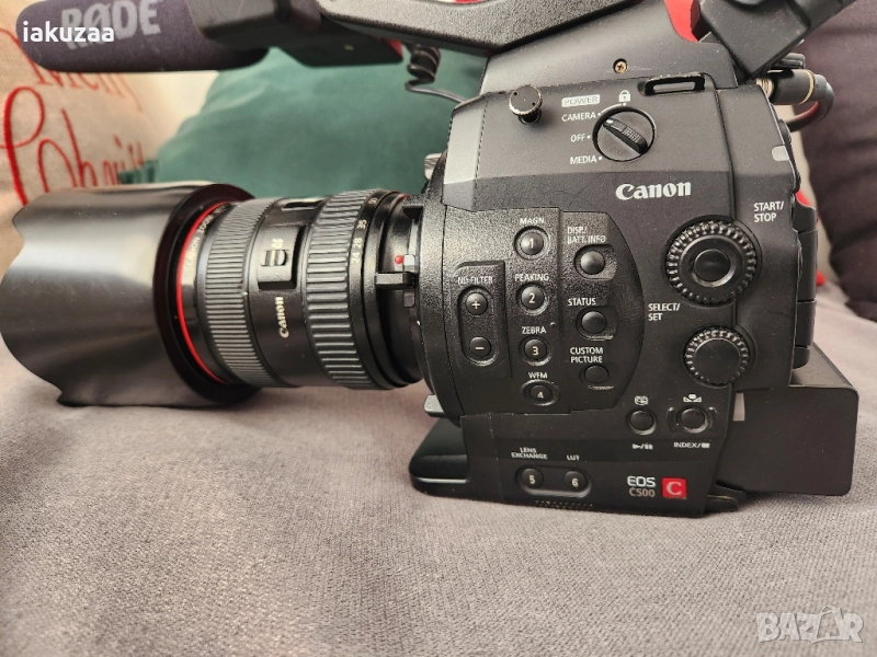Коледна цена Кино камера Canon C500 mk1, снимка 1