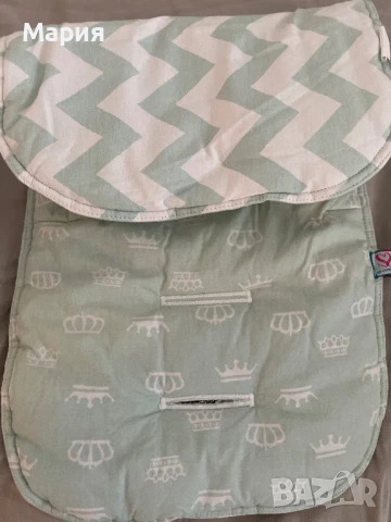 Памучна подложка за количка или столче да кола и подложка за повиване навън Oilily, снимка 6 - Други - 50839150