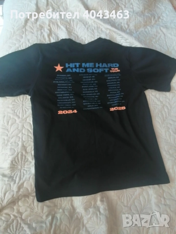 Продавам тениска на Billie eilish , снимка 2 - Тениски - 52369443