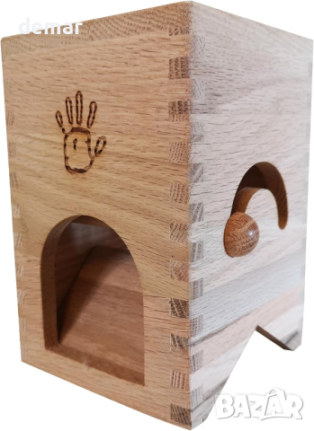  Дървена кутия за сортиране образователна играчка Монтесори за малки деца, снимка 3 - Образователни игри - 44975765