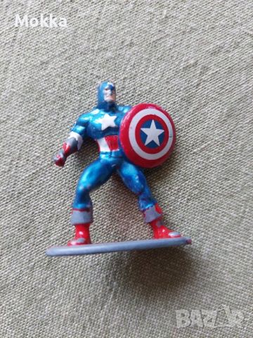 Капитан Америка метална фигурка, снимка 1 - Колекции - 45928369
