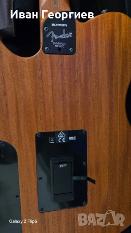 fender acoustasonic, снимка 3 - Китари - 51483169