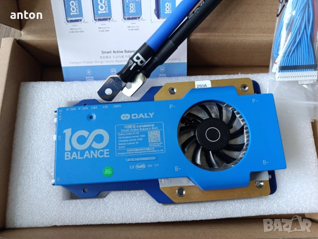 DALY BMS 250A 8s 24s WiFi Bluetooth rs485 CAN UART LFP LiFePO4 lithium battery литиев БМС контролер, снимка 14 - Друга електроника - 53634564