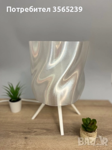 Стилна интериорна лампа, снимка 7 - Лампиони - 52386179