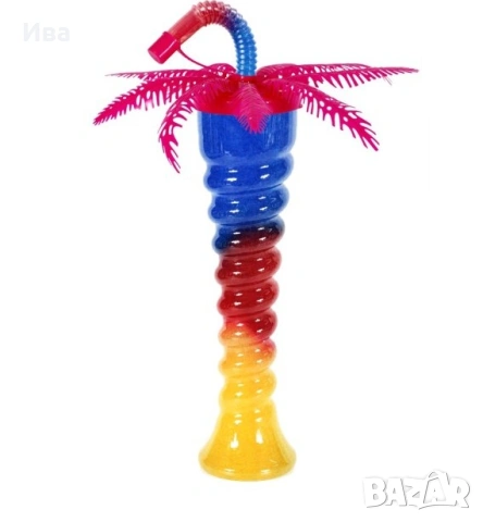 Атрактивни чаши ПАЛМА за крежина - гладки или спирала 350 мл