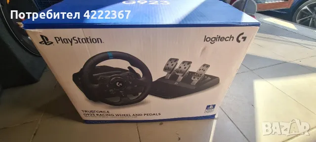 Волан LOGITECH TRUEFORCE G923 PS4/PS5/PC , снимка 1 - Аксесоари - 47114769