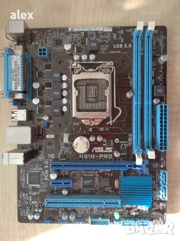 Дъно asus h61m-pro за части, снимка 2 - Други - 52706066