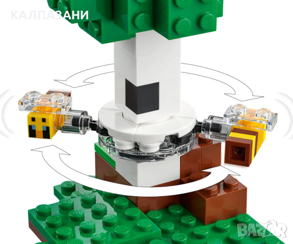 LEGO® Minecraft™ 21241 - Къщата на пчелите, снимка 6 - Конструктори - 45007465