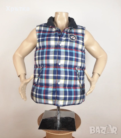Napapijri Reversible Vest - Оригинален мъжки елек с две лица р-р L, снимка 5 - Якета - 53297722