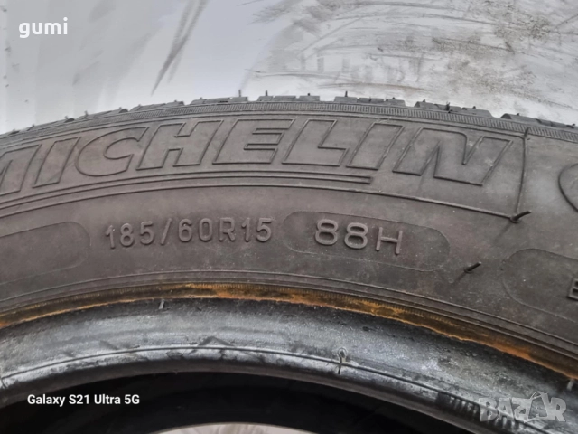 4бр летни гуми 185/60/15 MICHELIN L03948 , снимка 6 - Гуми и джанти - 51804037