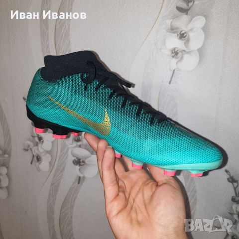 бутонки   Nike Mercurial Superfly 6 Academy CR7 Mg Роналдо номер 45- 45,5, снимка 12 - Футбол - 42925550