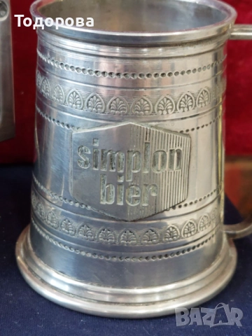 Лот Сребърни чаши,солидно Сребро проба 925-800, снимка 9 - Чаши - 52167733