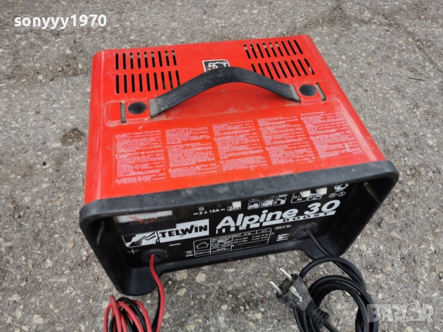 TELWIN ALPINE 30 CHARGER+BOOST-ВНОС SWISS 1104261729, снимка 3 - Аксесоари и консумативи - 54167006
