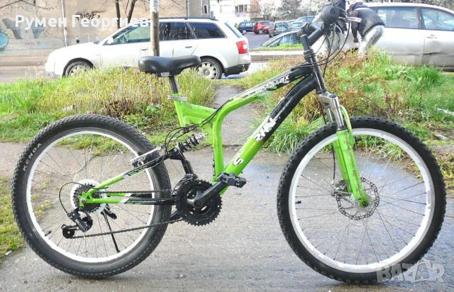 Употребяван велосипед Sprint Paralax, 24″, 18 скорости, амортисьорна рамка, снимка 2 - Велосипеди - 54047395