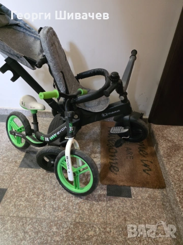 Триколка и двуколка, снимка 2 - Детски велосипеди, триколки и коли - 53884647