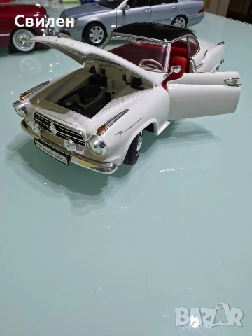 Borgward Isabella мащаб 1:18, снимка 5 - Колекции - 53192749
