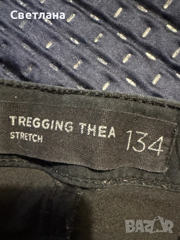 Дънки 134 см черни, снимка 5 - Детски панталони и дънки - 51945404