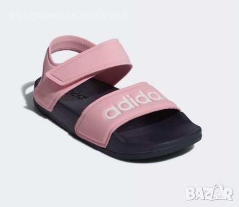 САНДАЛИ ADIDAS ADILETTE SANDALS PINK, снимка 2 - Детски сандали и чехли - 46053751