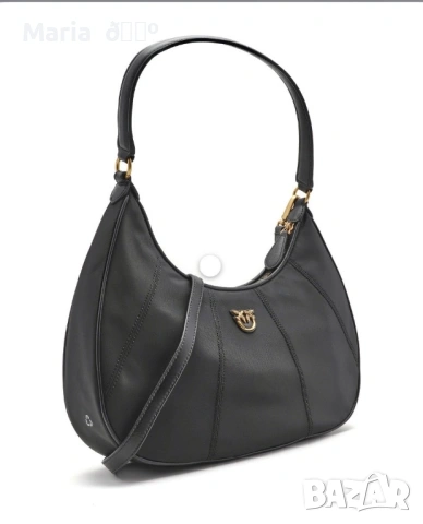 Дамска чанта PINKO HALF MOON CLASSIC, снимка 3 - Чанти - 54228221